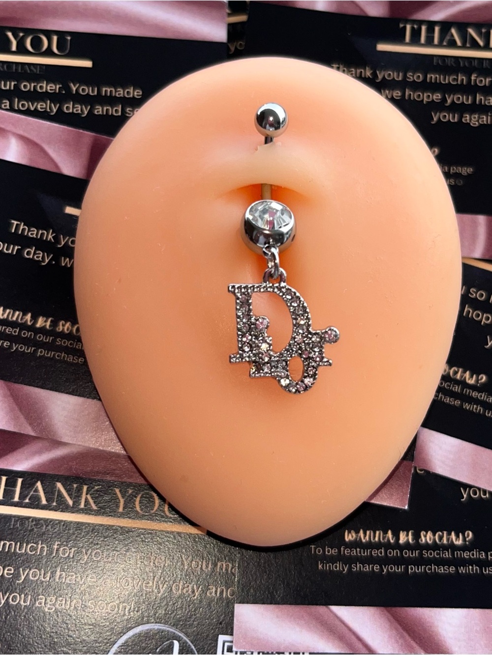 “Dior Her” Navel Stud💎